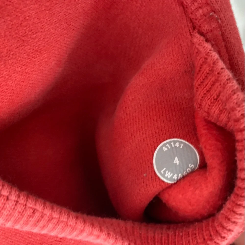 Lululemon Red Full-Zip Scuba Jacket Hoodie, Size 4 - Picture 4 of 6